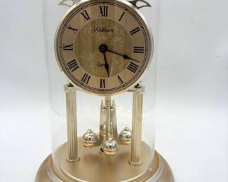 Waltham Glass Dome Clock with Plastic Base