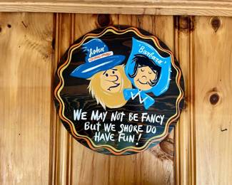 Round Cartoon Wall Art by Penna. Dutch Gifts