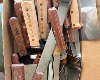 Assorted Dexter-Russell Knives And Spatulas
