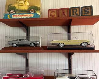 Diecast model car collection