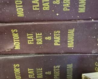 Auto Manuals and Ephemera
