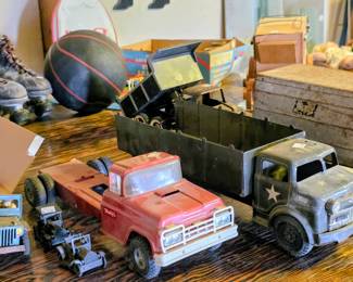 Collectable Pressed Steel Trucks