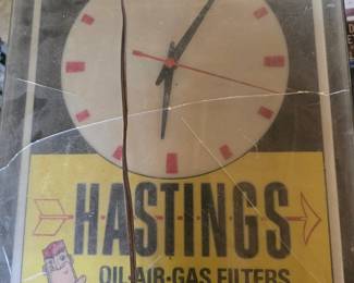 Vintage Shop Clocks Petroliana