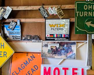 Vintage Collectable Signs