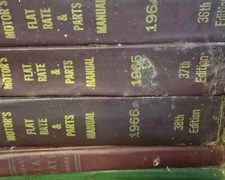 Auto Manuals and Ephemera