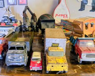 Collectable Pressed Steel Trucks