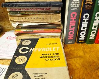 Auto Manuals and Ephemera