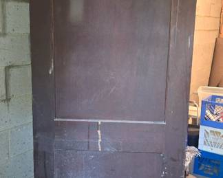 Vintage Wooden Phone Booth