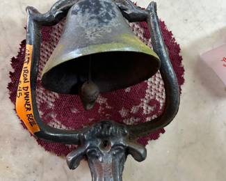 Cast iron dinner bell