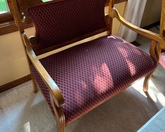 Antique Victorian Eastlake Settee