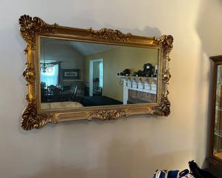 Gold Framed Wall Mirror