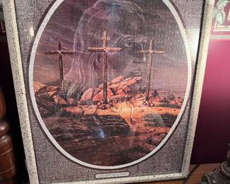 Religious Puzzle Framed