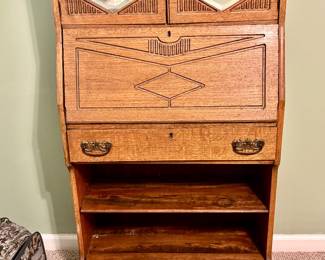 Victorian Drop Front Desk
