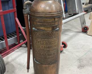 ANTIQUE FIRE EXTINGUISHER