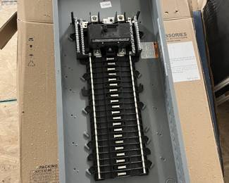 NEW 200 AMP SQUARE RESIDENTIAL BREAKER BOX