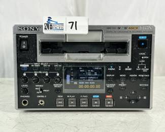 Sony HVR-1500A HDV DVCAM DV Tape Deck