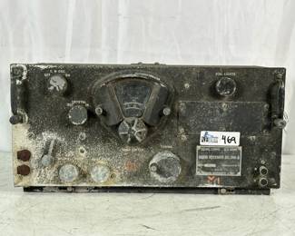 WWII WELLS GARDNER & CO US Army Signal Corps BC-348-0 Military Radio Receiver