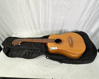 Vintage Giannini Folk Series Acoustic Guitar (Made in Brazil) with Gator Gig Bag