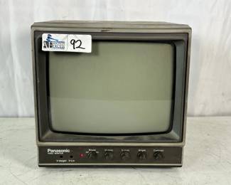 Panasonic TR-930 9" CRT Analog Video Monitor Vintage JAPAN 1980s Retro Gaming TV