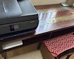 Printer and desk $150