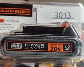 BLACK+DECKER 20-Volt Max 2 Amp-Hour Lithium Power Tool Battery