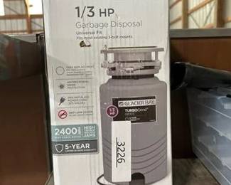 TurboGrind 1/3 hp. Continuous Feed Garbage Disposal with Power Cord