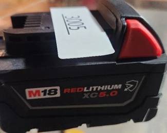 Milwaukee 48-11-1850 M18 Redlithium 5.0Ah Bat Pack