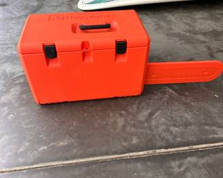 M8 - $275. Husqvarna 450 Rancher Chainsaw. Comes in storage case. Pulls easily.