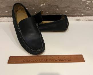 M23 - $20. Cole Haan Loafers. Mens size 12. Black Leather Somerset Venetian Driving Shoes.