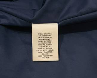 M30 - $45. Men's Banana Republic Emmetex Italian Wool Pea Coat. Size Large.