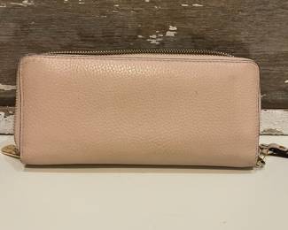 M21 - $60. MK Michael Kors Bucket Purse w/ matching wallet. Great condition. Clean inside. Measures 14" x 6.5" x 10" tall.