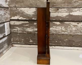 M20 - $75. Antique Gilbert Calpe Mantle Clock. Measures 12" x 19.75" tall. Untested.