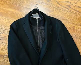 M30 - $45. Men's Banana Republic Emmetex Italian Wool Pea Coat. Size Large.