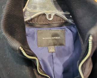 M30 - $45. Men's Banana Republic Emmetex Italian Wool Pea Coat. Size Large.