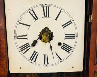M32 - $40. Jerome & Co. New Haven Conn. Thirty Hour Clock. Missing pendulum - untested.