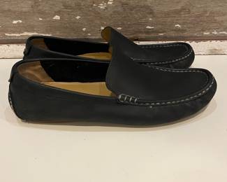 M23 - $20. Cole Haan Loafers. Mens size 12. Black Leather Somerset Venetian Driving Shoes.