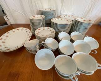 Beautiful Nippon china set from 1940's - complete and excellent condition
