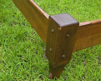 Second wooden trundle