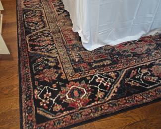 Area rug. Several other smaller rugs