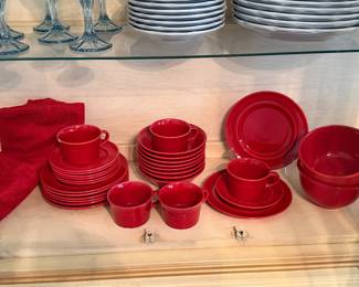 Red Dinnerware collection