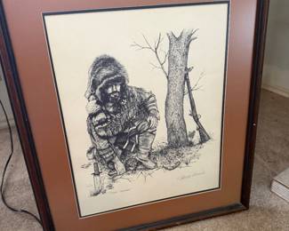 Dan Brewer artwork "Free Trapper" 