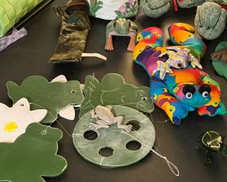 More frogs! This is a frog wind chime