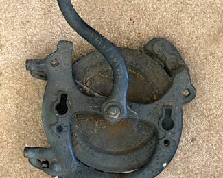 Antique Black Hawk corn sheller