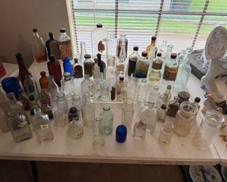 Antique bottles