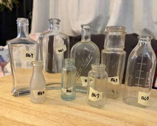 Antique bottles