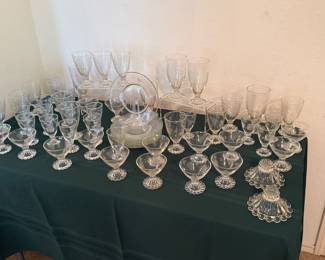 Berwick glass with Boopie beaded bases