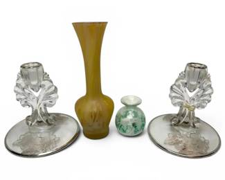 Glass Candle Holders Vases