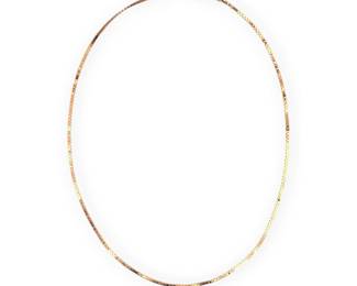 14k Gold 14 Necklace Chain 2.69g