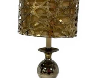 Uttermost Alita Champagne Lamp w Aluminum Base
