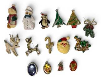 Holiday Brooches Pendants
